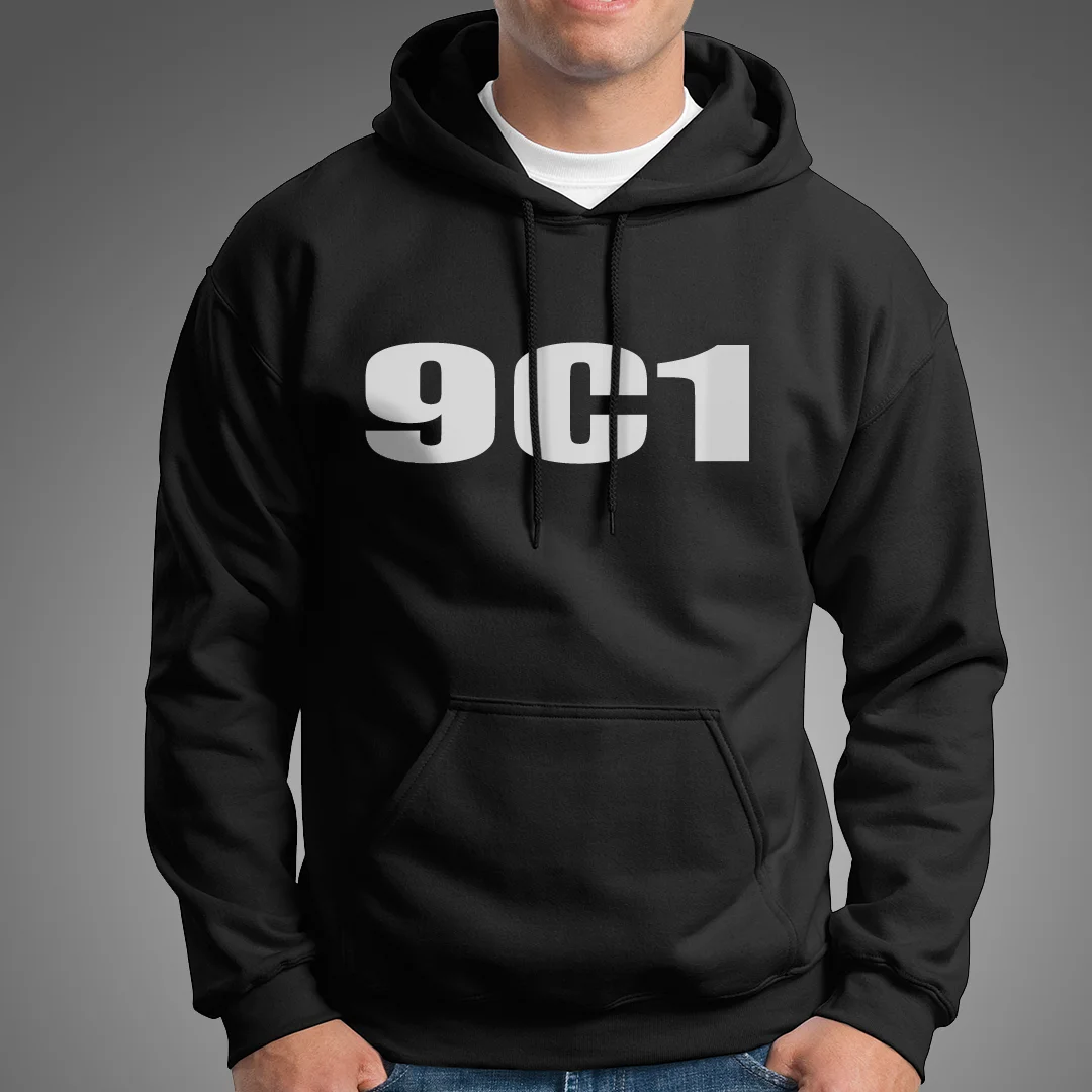 9C1 Chevrolet Production Code On Black Hoodie