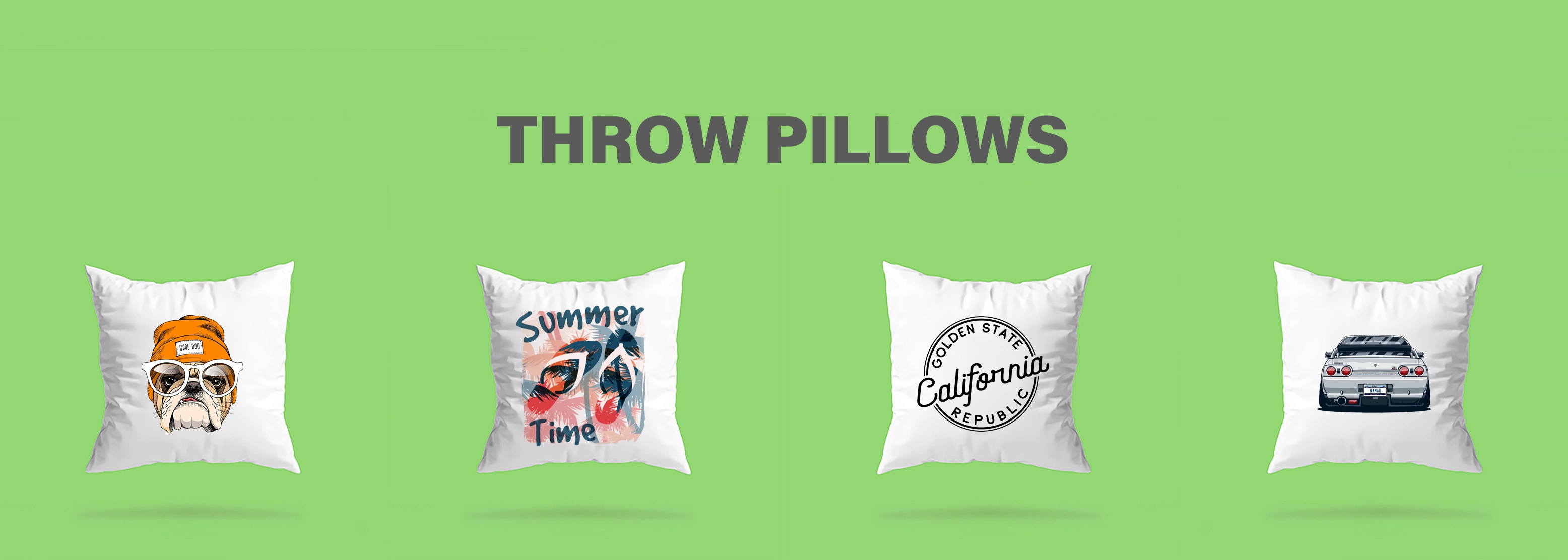 Throw Pillows English