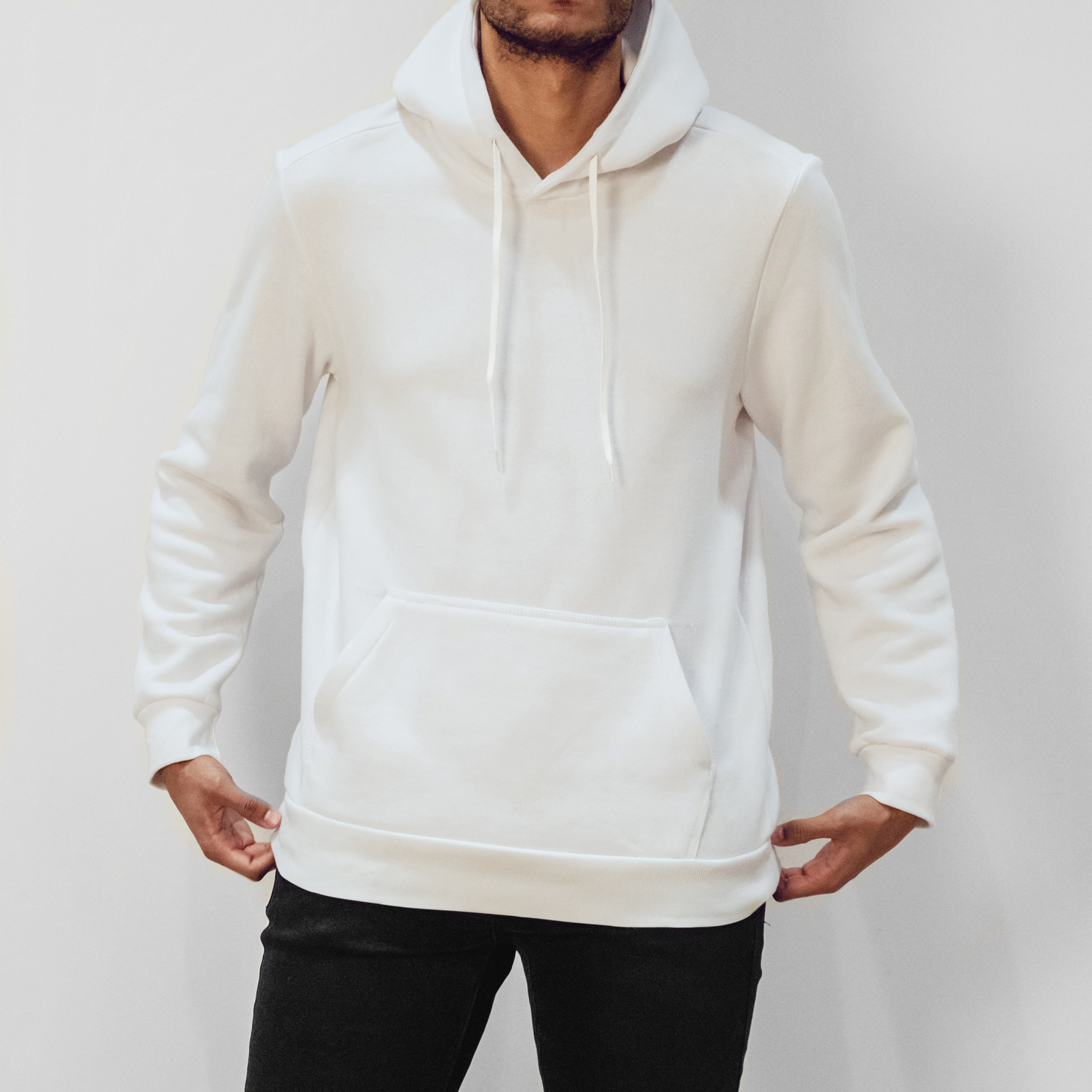 White_hoodie