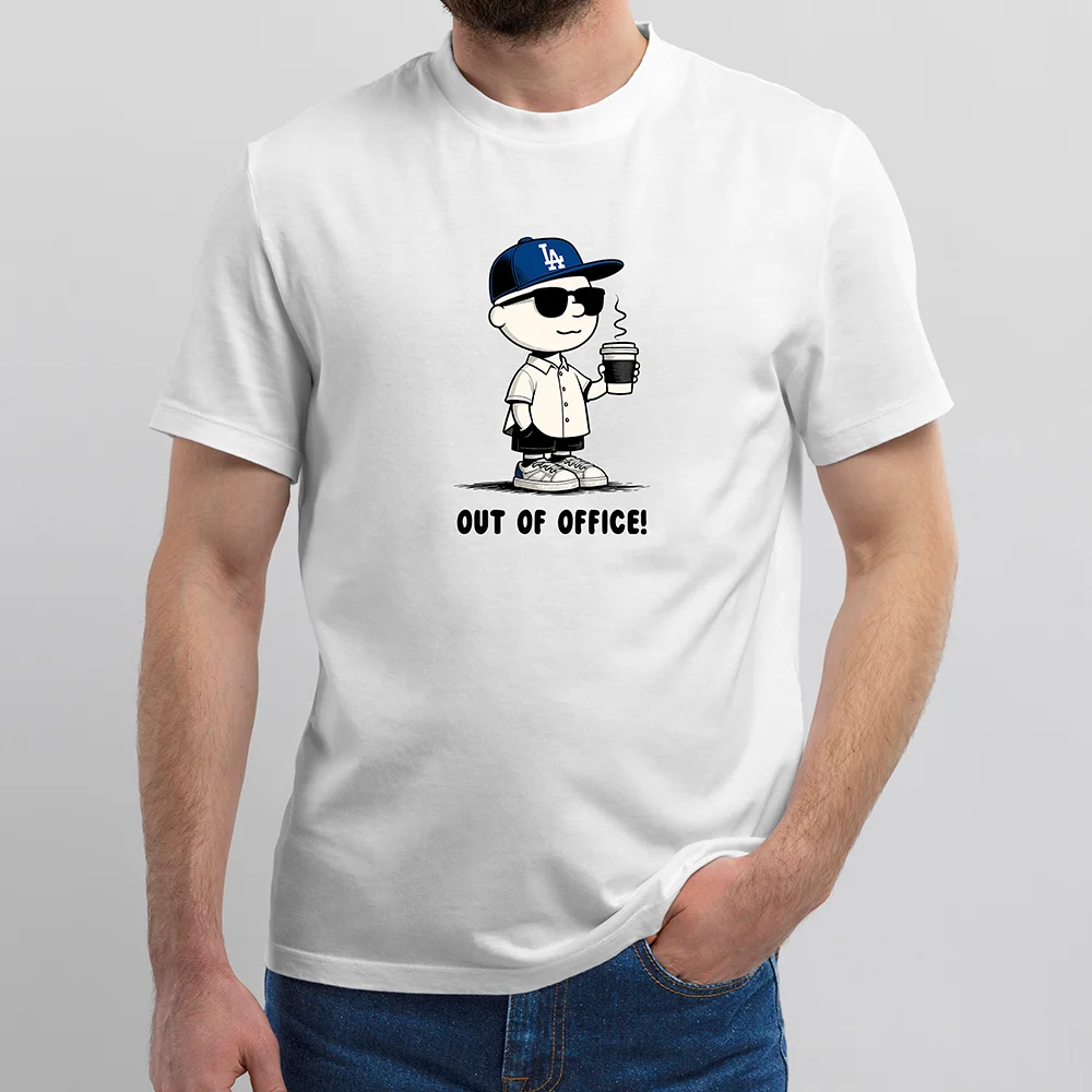Out Of Office White Tshirt