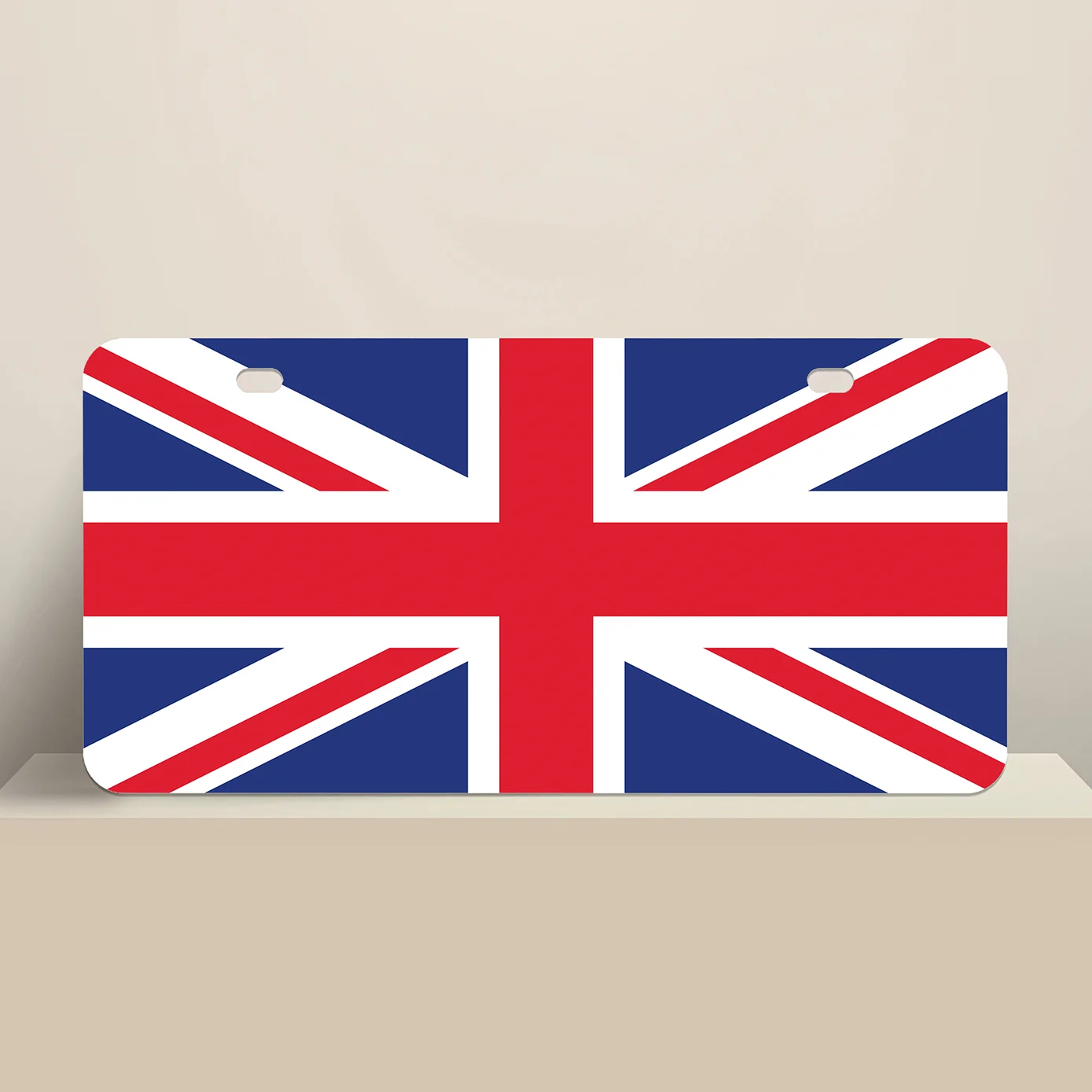 Flag Of The United Kingdom License Plate