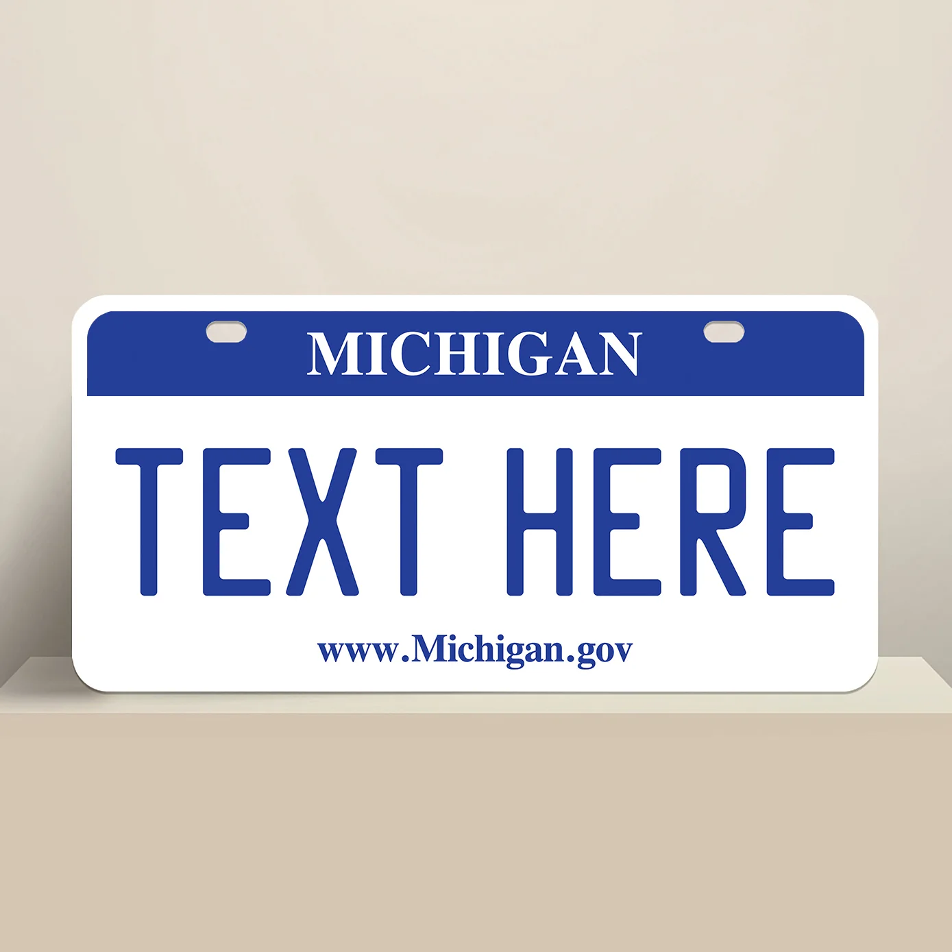 Michigan State License Plate 2007 Issue