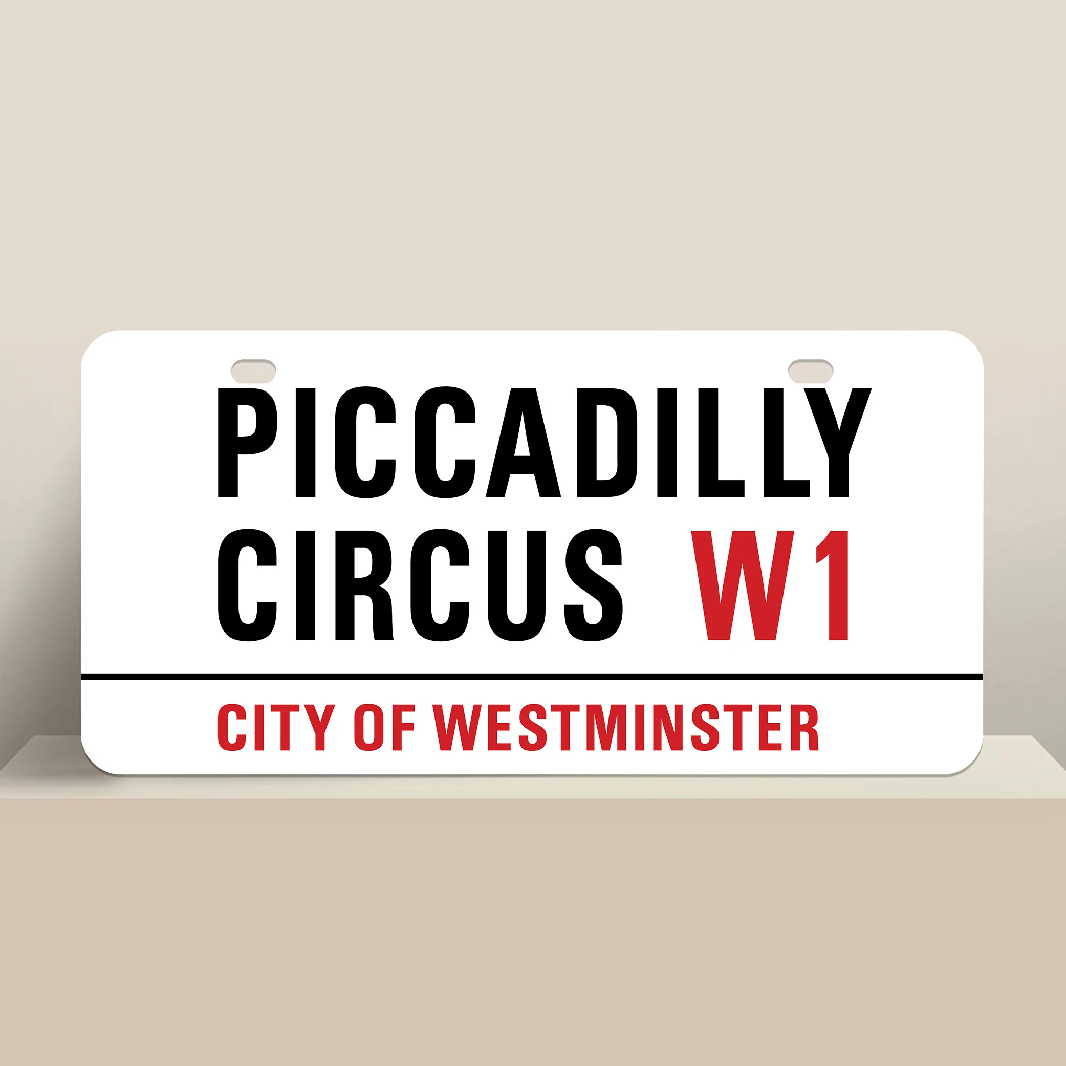 Piccadilly Circus W1 Sign